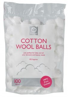 Fitzroy 100% Cotton Wool Balls 100's