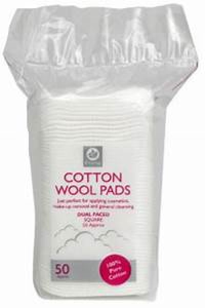 Fitzroy 100% Cotton Wool Pads 100's
