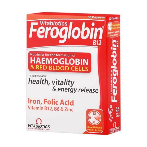 FEROGLOBIN Capsule B12 Haemoglobin 30s