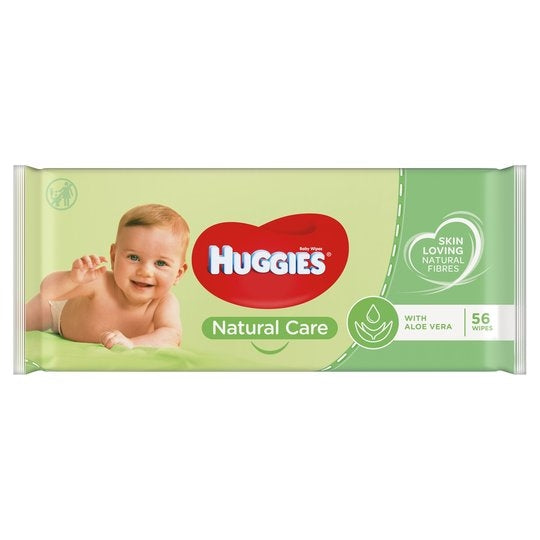 Huggies Wipes Baby Natural 56's