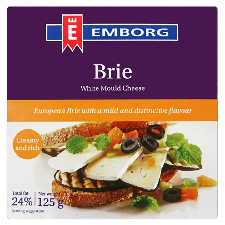 Emborg Brie Cheese 125G