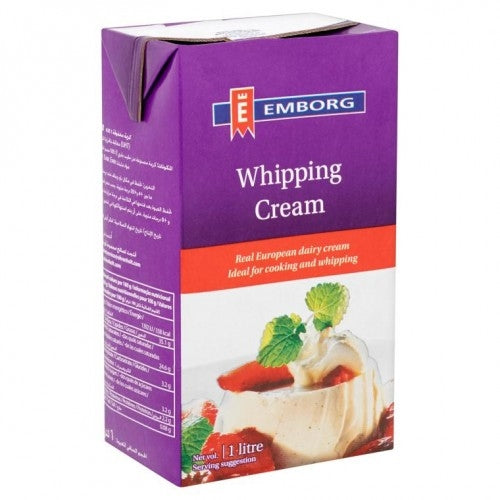 Emborg Whipping Cream 1Lt