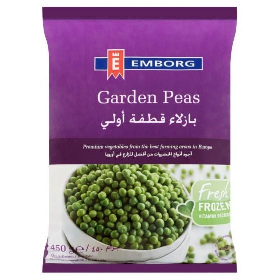 Emborg Peas Garden 450g