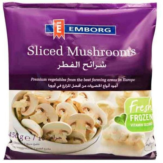 Emborg Mushrooms Sliced 450g