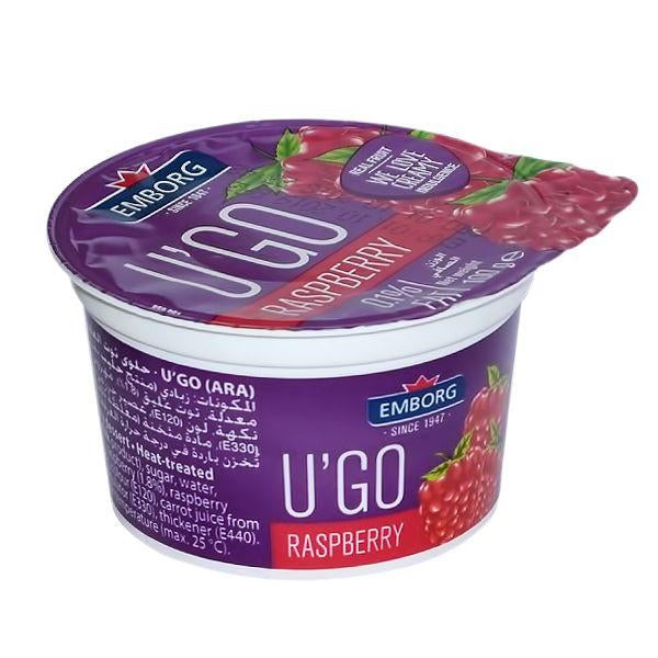 Emborg U'go Raspberry Milk Dessert 100g