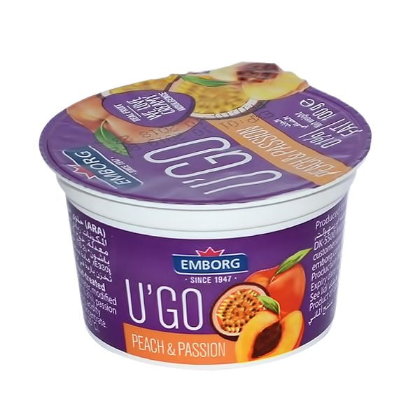 Emborg U'go Peach Passion 100g