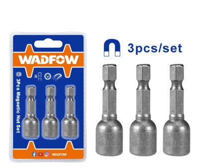 WADFOW Bit Adaptor 3PCS UWWR1K10 48MM 3/8"