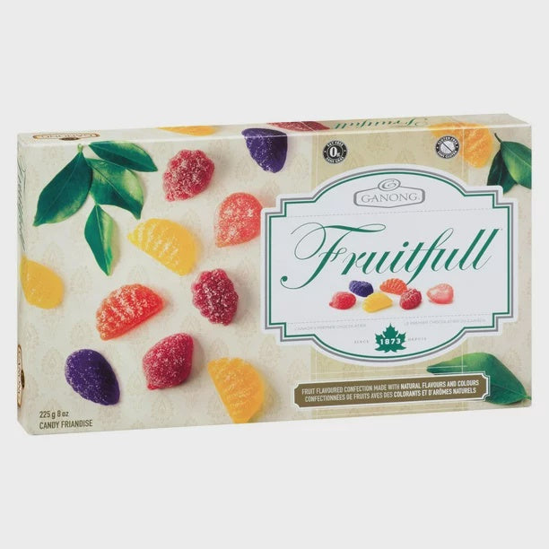 GANONGS Ganong Fruitfull 225G 8OZ