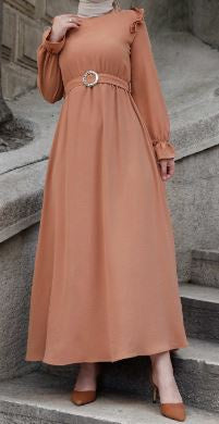 Dress Casual Red / Camel W/BELT