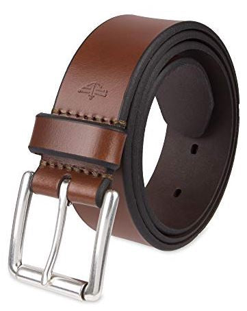 DOCKERS Men Belt Leather Casual Brown