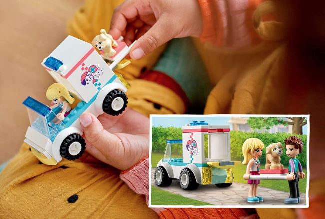 LEGO Toy Friends Pet Clinic Ambulance 54PCS 41694