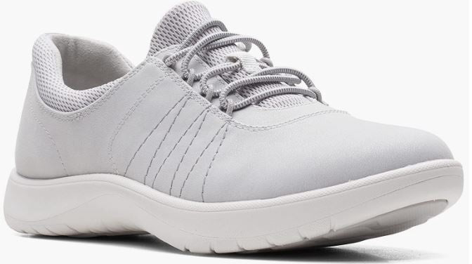 CLARKS Footwear Women Adella Stroll Oxford Grey / Navy