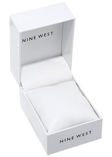 NINE WEST Watch Women Bracelet Silver 1579FLRT
