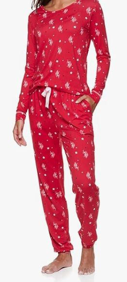 US POLO ASSN. Women Pj Us Polo Holiday Set