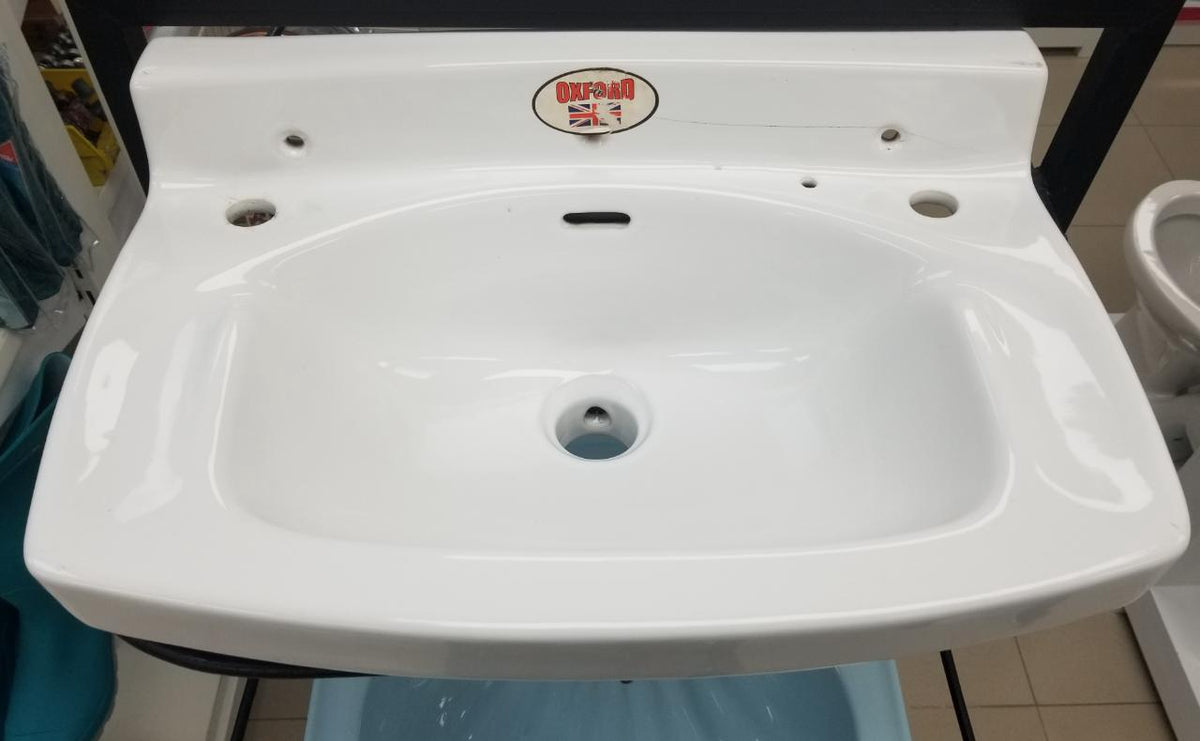 Sink Ware Oxford 20" X 12" Comp W/BRACKET White Sale