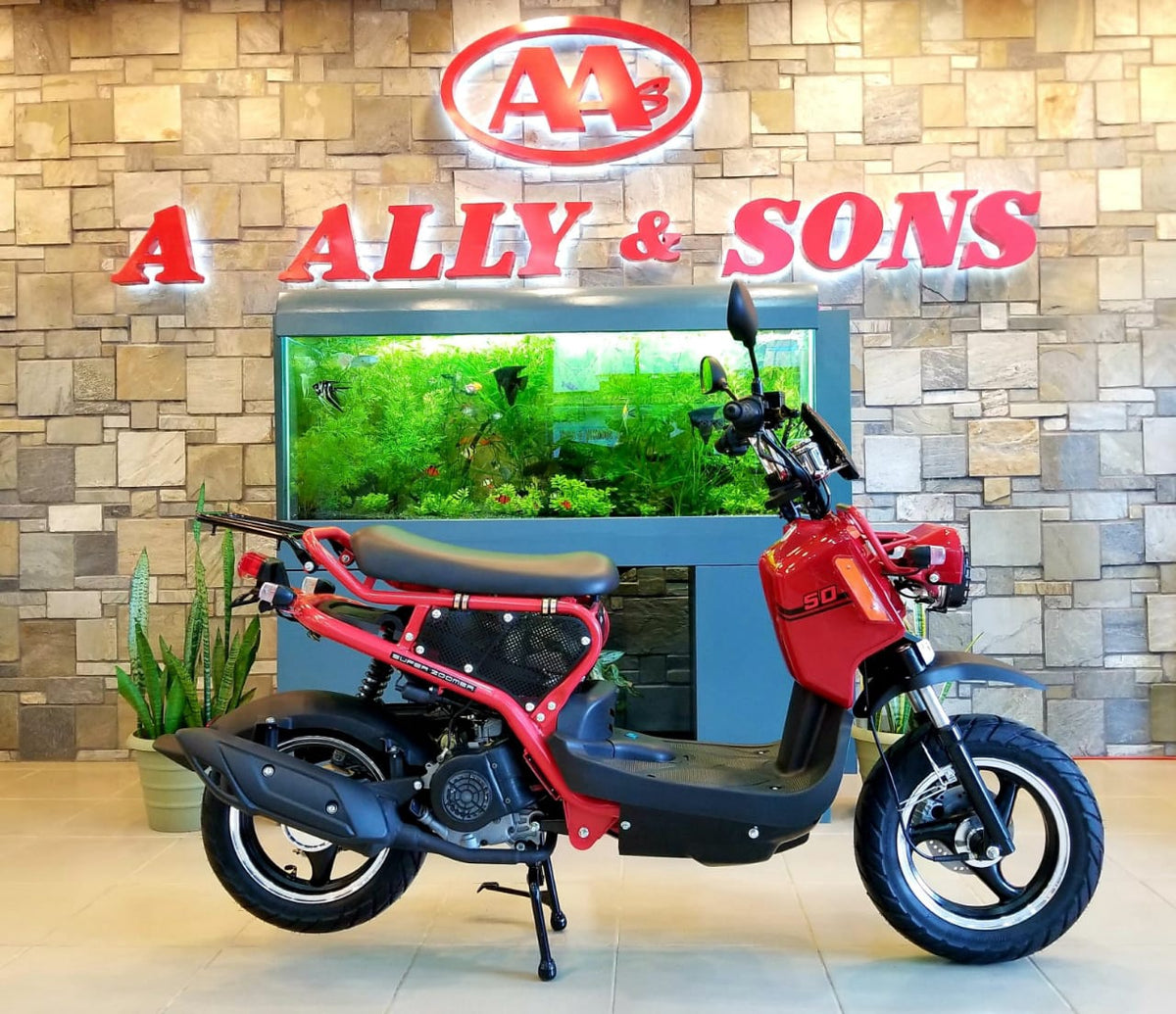YANAMA Motorcycle HTA50QT-9 Super Zoomer 49CC