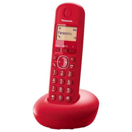 PANASONIC Telephone Cordless KX-TGB210LAR Red