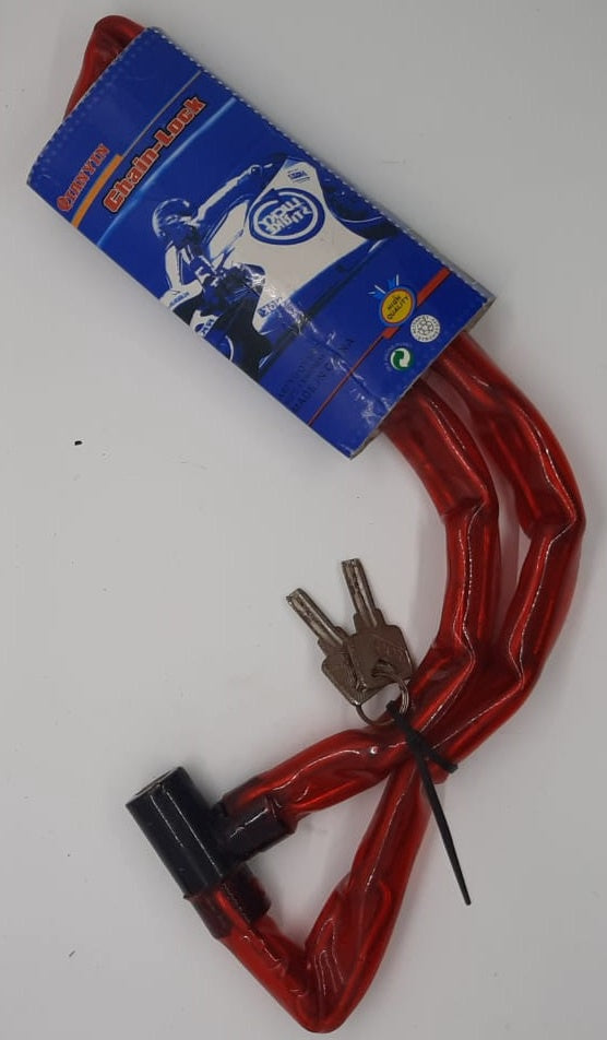 QIANYIN Bicycle Lock W/CHAIN Coloured