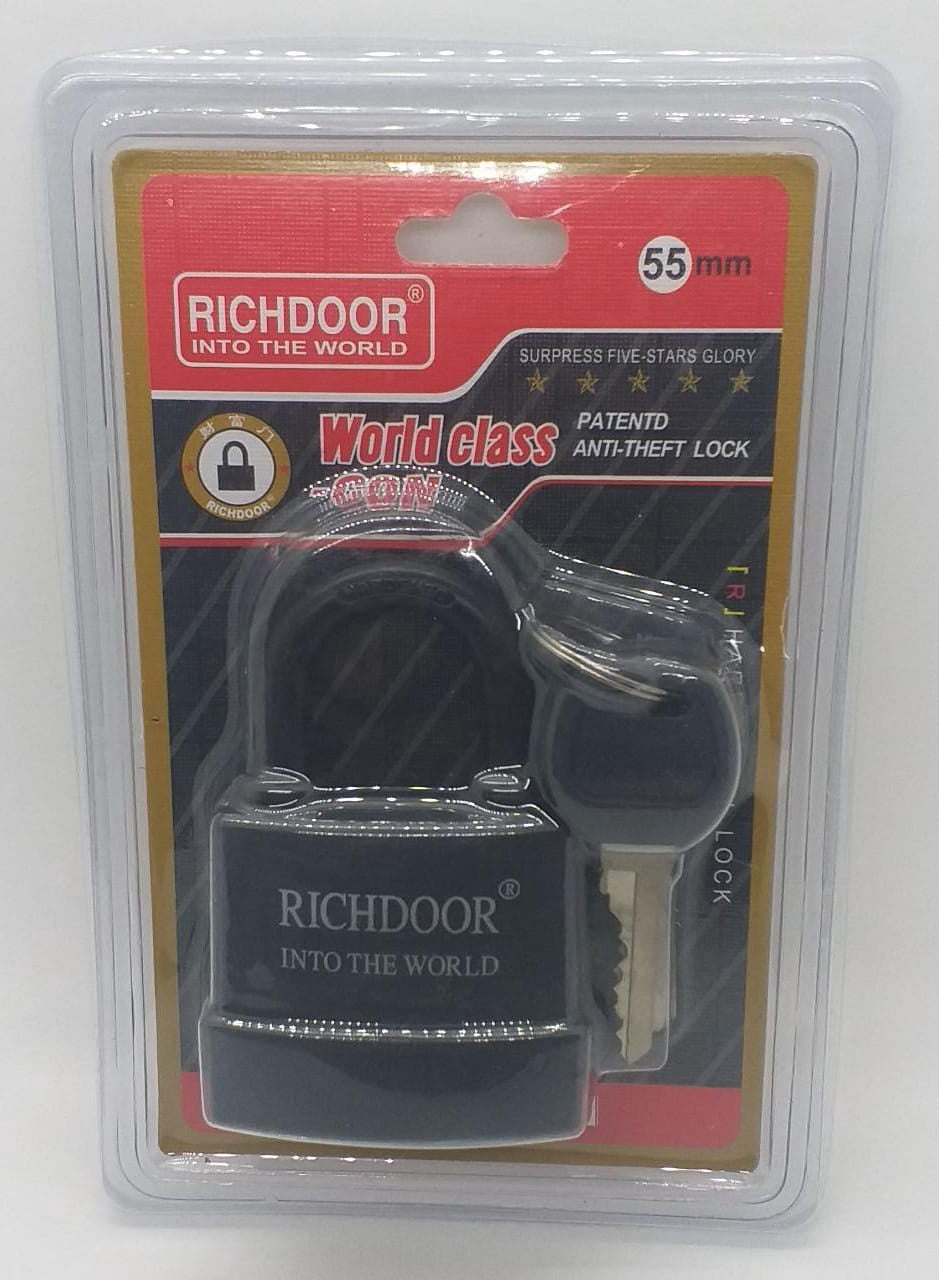 RICHDOOR Padlock 55MM Short Shackle Weatherproof