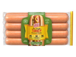 Oscar Mayer Turkey Bun Length Franks Sausage 16oz