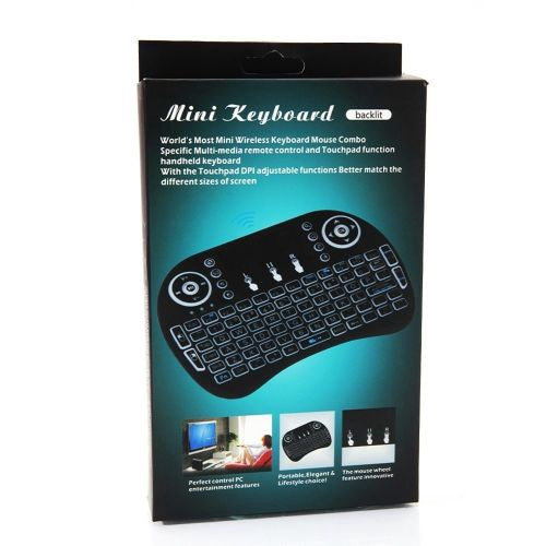 GENERIC Computer Mini Keyboard Backlit Wireless