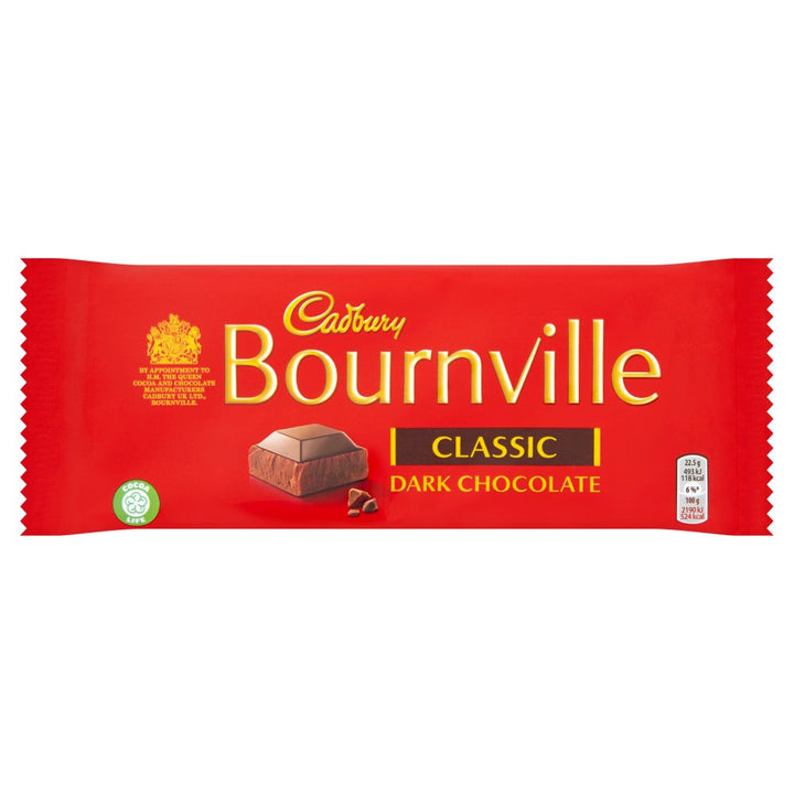Cadbury Bournville Chocolate Dark 180g