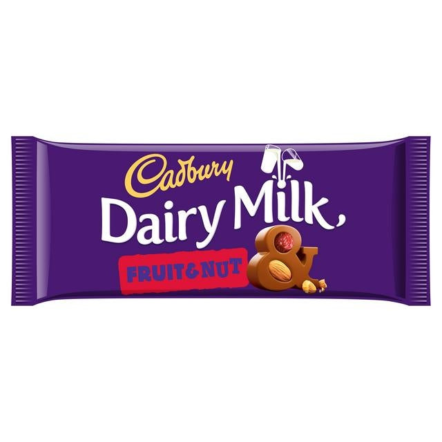 Cadbury Chocolate Fruit & Nut 110g