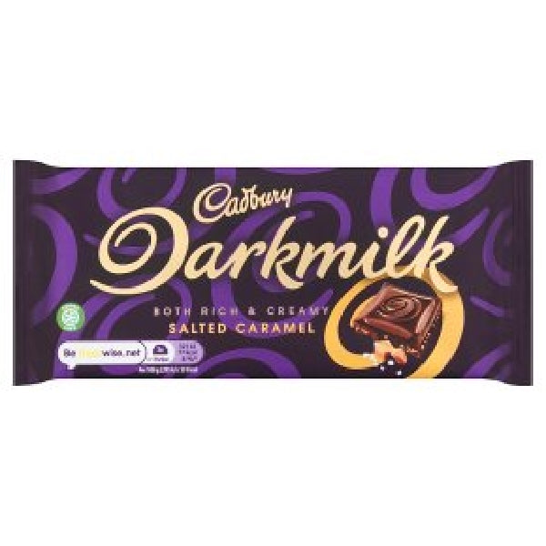 Cadbury Darkmilk Salted Caramel 85g