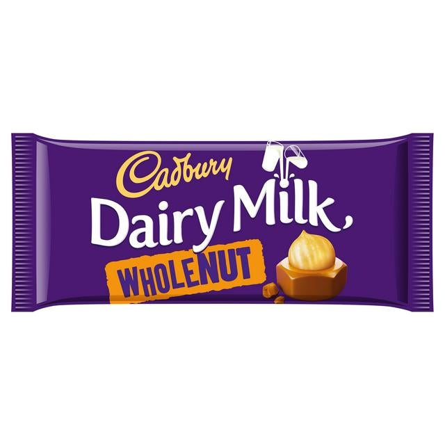 Cadbury Chocolate Whole Nut 200g