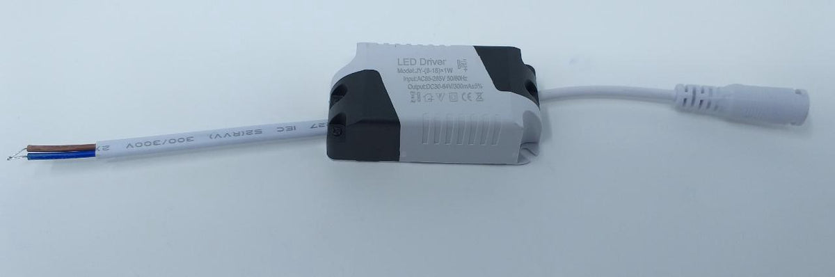 Ballast LED Driver 8-18W White & Gray 85-265V