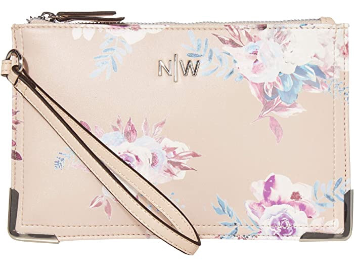 NINE WEST Purse Lanie Wallet NYF519864 Buff Multi
