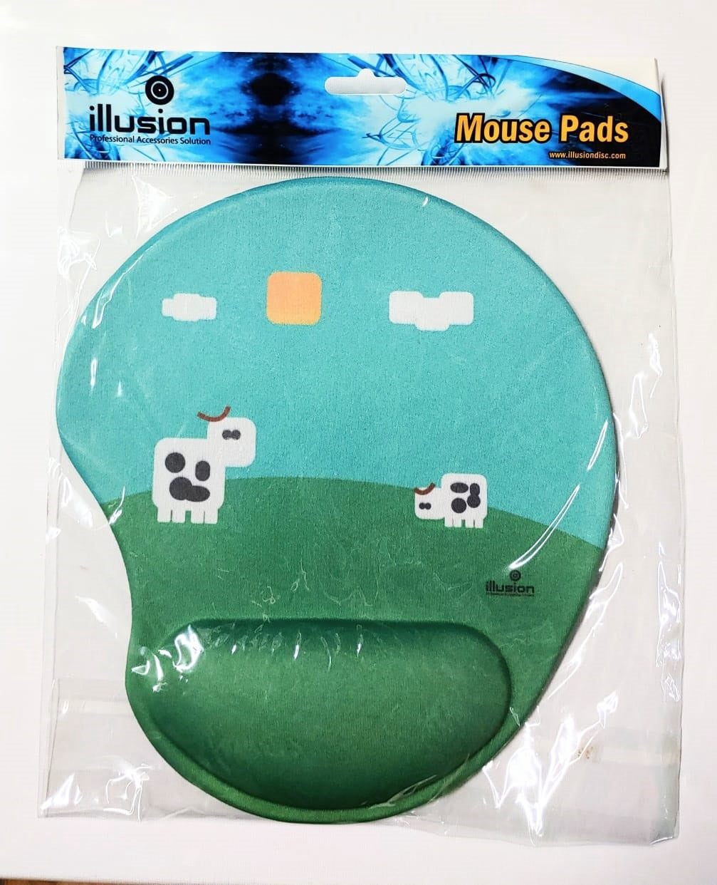 ILLUSION Comp. Mouse Pad Cows 1011 GEL+FAB