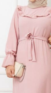 Dress Pink W/WAISTBAND