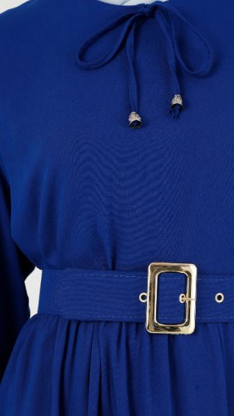 Dress Royal Blue W/BELT