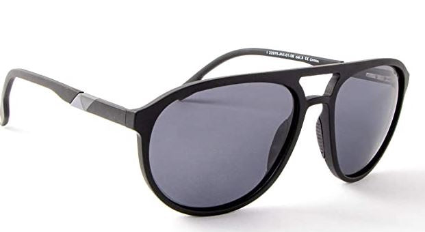 INVICTA Sunglass Eyewear Aviator I 22975 Polarized, Black Unbreakable Lightweight Highest Grade TR90 Frame. UV400,