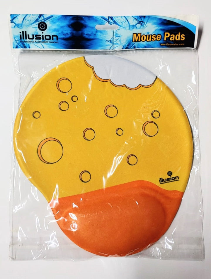 ILLUSION Comp. Mouse Pad Cheese 1009 GEL+FAB
