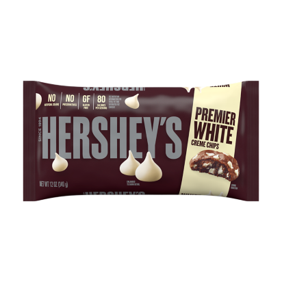 HERSHEY'S Baking Premier White Creme Chips 12OZ 340G