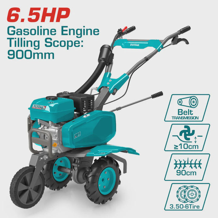 TOTAL Tiller Gasoline TGC5002 6.5HP