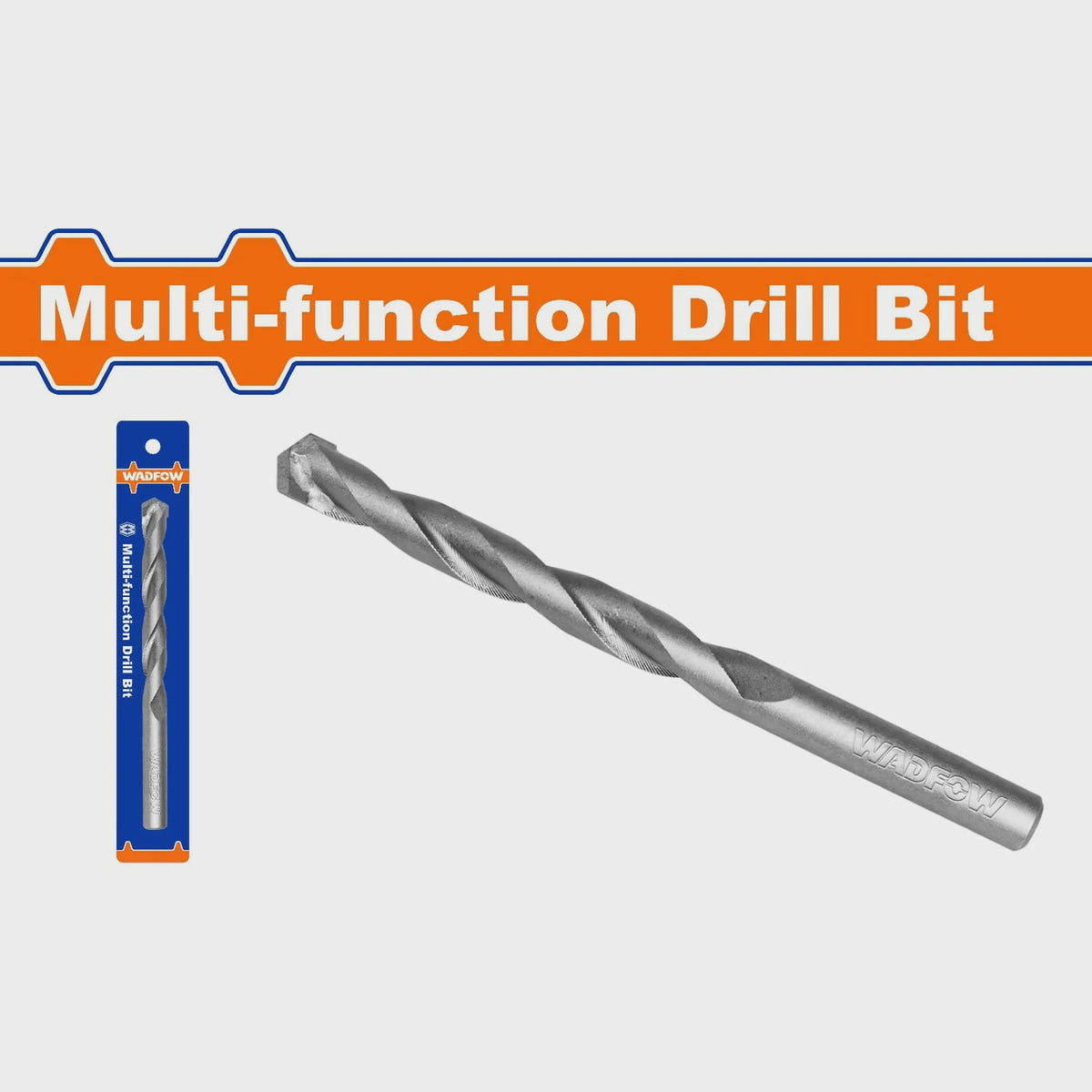 WADFOW Drill Bit 1/4" X 4" UWMZ2K01 Multifunctional Sold Each