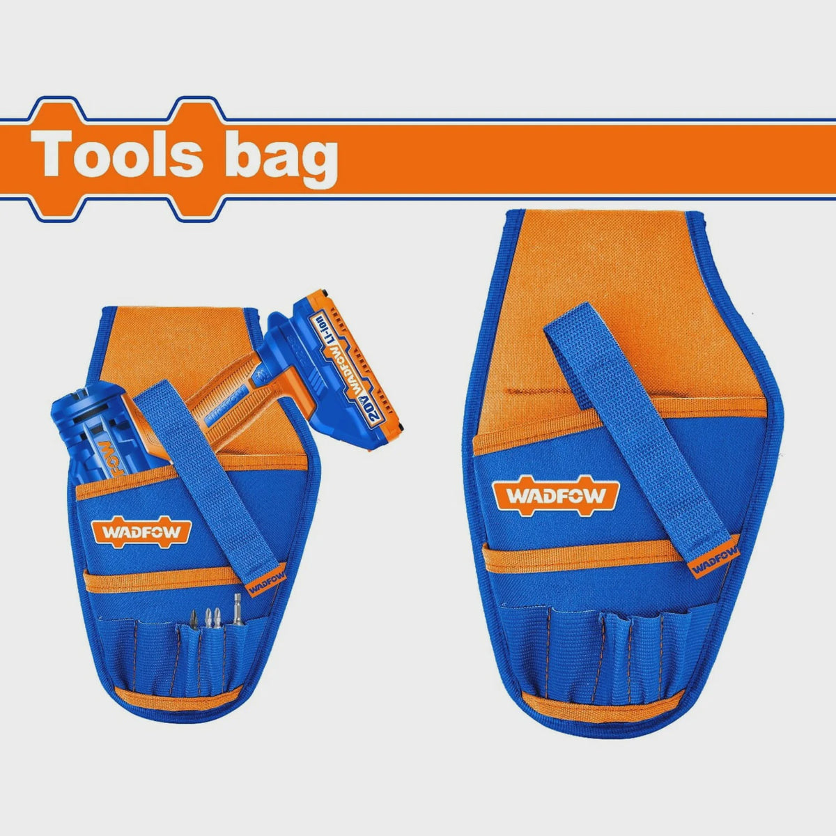WADFOW Tool Belt Bag Only WTG2105 Use with Belt WTG1100