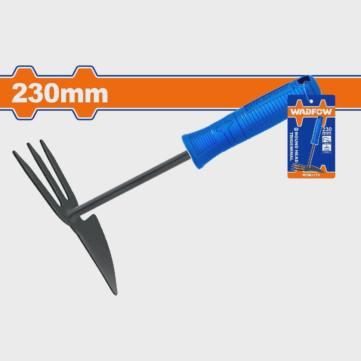 WADFOW Rake Metal Mini Garden WTW1179 230MM