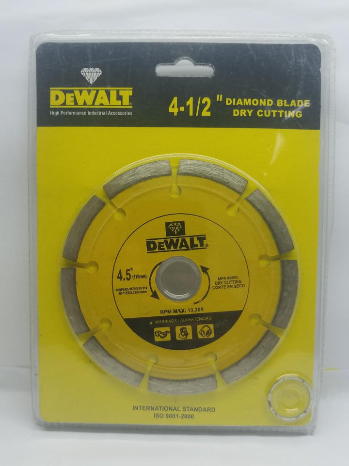 DEWALT Disc 4 1/2" Dry Cut Diamond