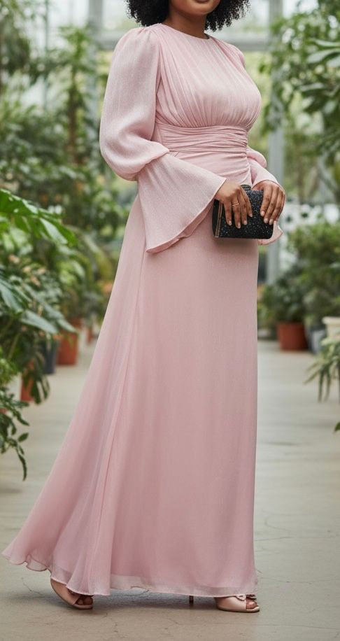 Dress Evening Occasion Blush / Mint