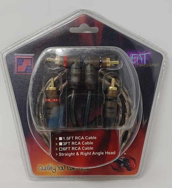 BLASTKING Lead 2 Rca M - 2 Rca M 6' I-HEATRCA6