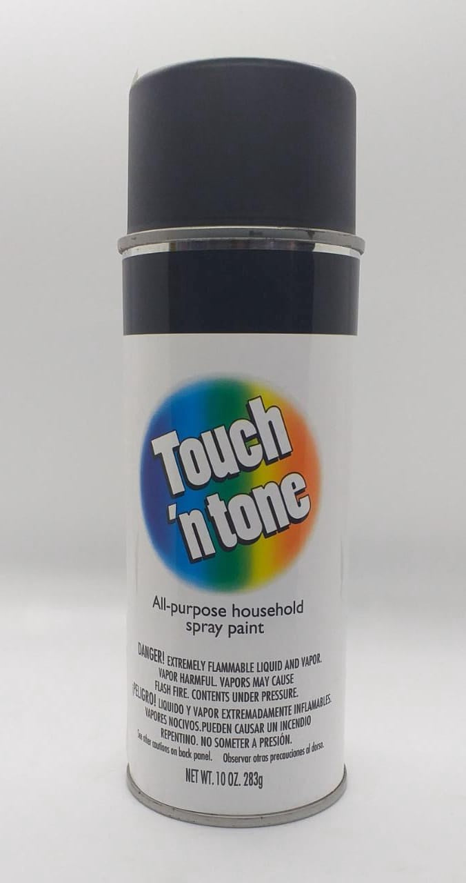 TOUCH N TONE Tin Spray Black Semigloss