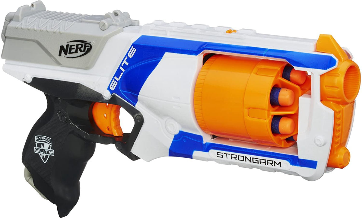 NERF Toy N Strike Elite Strongarm Blaster with Rotating Barrel