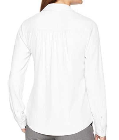 LARK & RO Top Blouse Women White