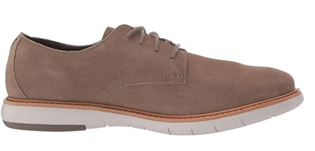 CLARKS Footwear Men's Draper Lace Oxford Olive Suede
