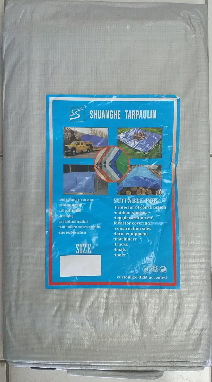 SHUANGHE Tarpaulin 20 X 24 Silver