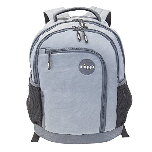 MIGGO Computer Laptop Backpack Grey MBPS-104-GY